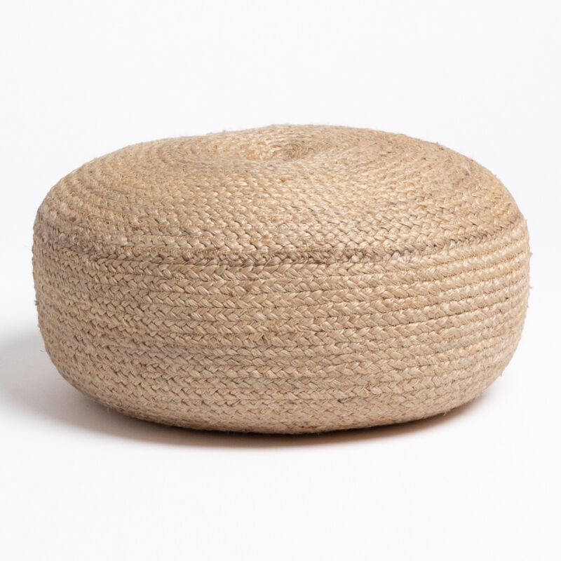 

Puff Redondo de Yute Pilew SKLUM - Ø50 cm