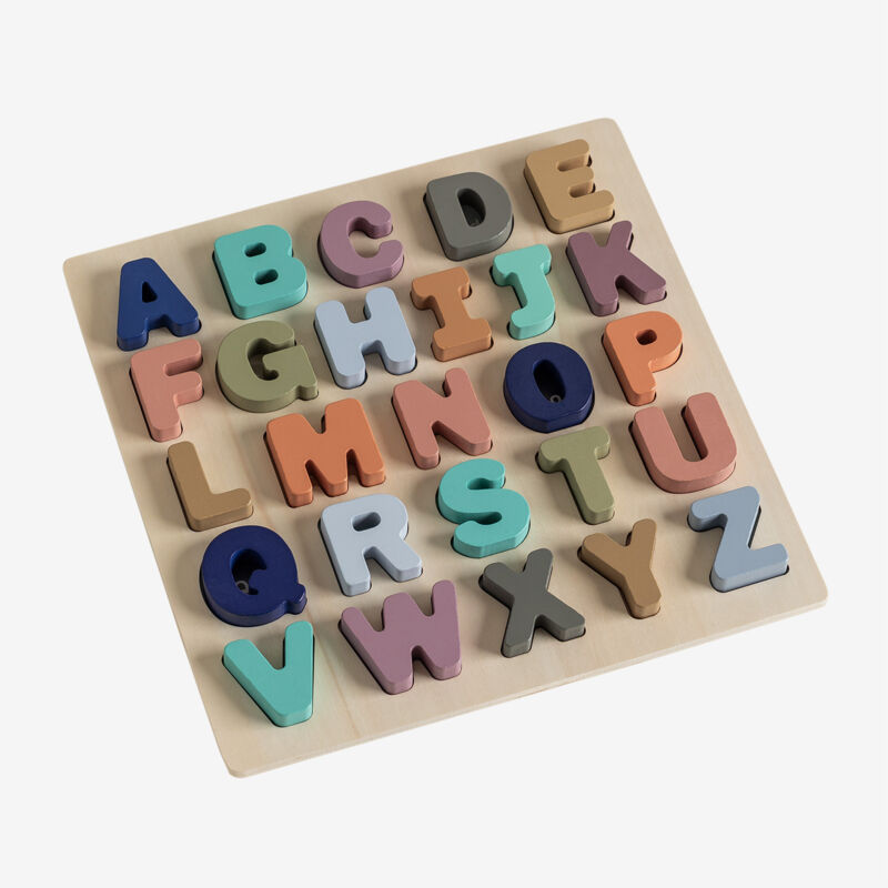 

Puzzle con Letras de Madera Zetin Kids Multicolor Fresh - Sklum