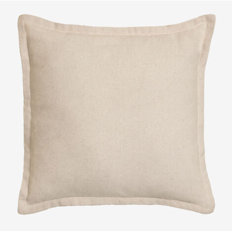 SKLUM Quadratisches Baumwollkissen (40x40 cm) Kerpen Creme-Beige                                  