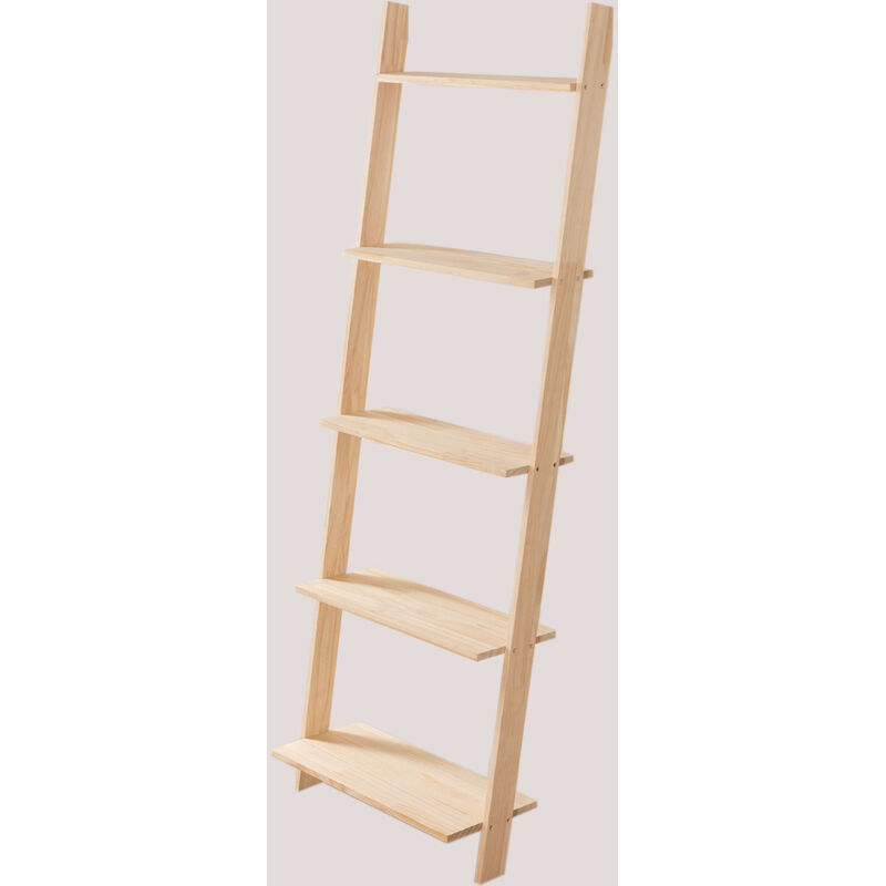 Sklum - tagère en bois Korvil ↑158 cm Sklum - tagère en bois Korvil ↑158 cm