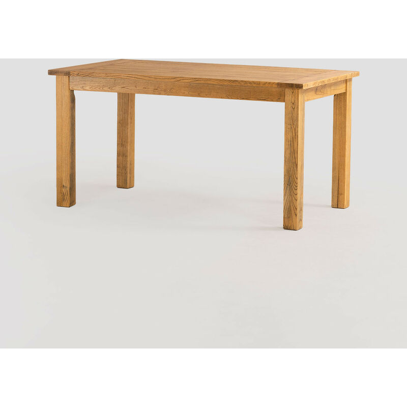 Rechteckiger Esstisch aus Holz (150x85 cm) Alya Ulmenholz - Holz Rustical - Sklum