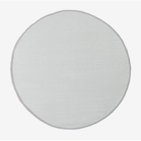 SKLUM Runder Outdoor-Teppich (Ø170 cm) Tanida Helles Grau Ø170 cm