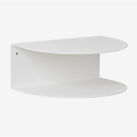 SKLUM Schwebender Nachttisch aus Edelstahl Taifa Weiss                                  