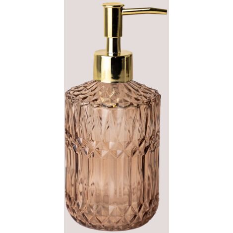 SKLUM Seifenspender aus Glas Ovie Rosa