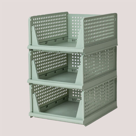 SKLUM Set aus 3 Kleiderorganisatoren Evadin Seladon ↑18,8 cm                                 
