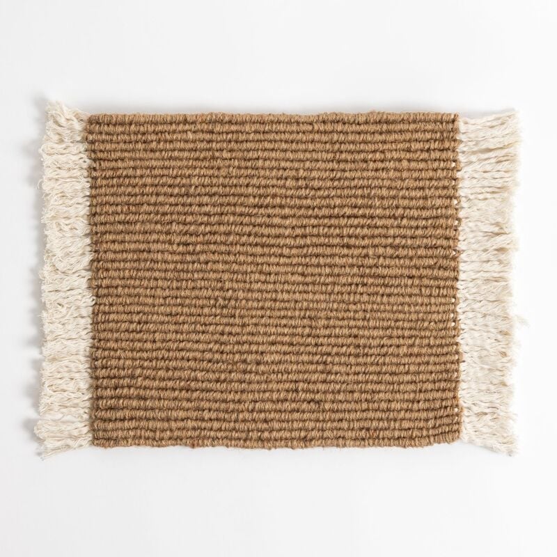 Sklum - Set de table en jute et coton Iraya Yute