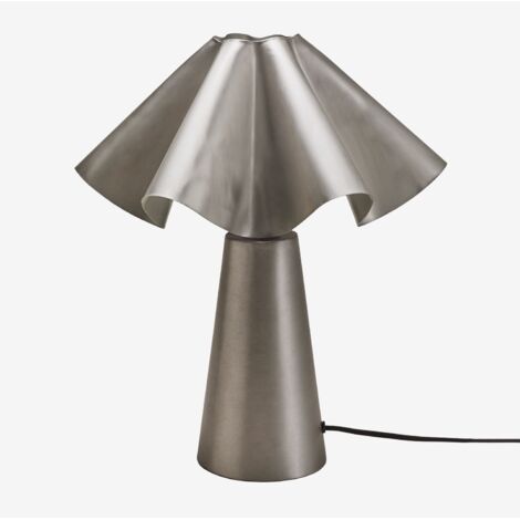 SKLUM Sheldon Tischlampe aus Eisen Grau Chrom