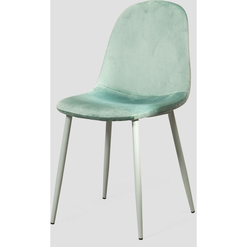 

Silla de Comedor en Terciopelo Glamm Colors SKLUM - Verde Abeto
