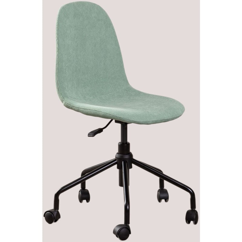 

Silla de Escritorio en Pana Glamm Verde Menta - Sklum