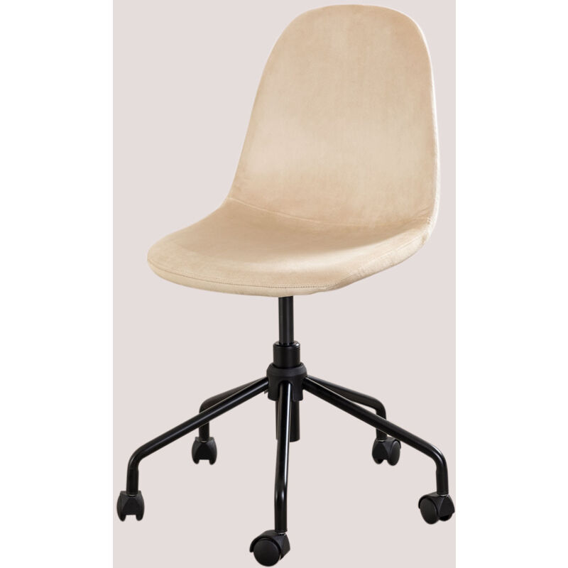 

Silla de Escritorio en Terciopelo Glamm SKLUM - Marrón Trigo Marrón Trigo