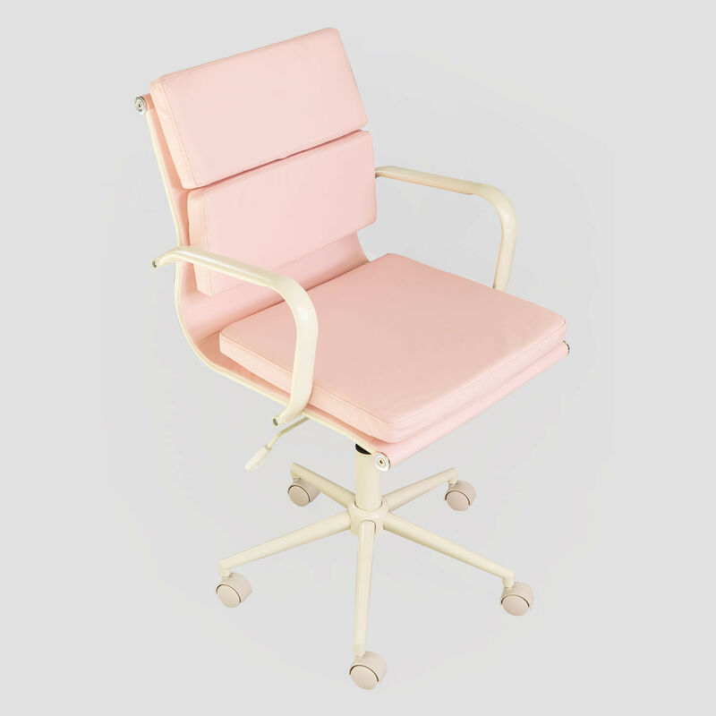 

Silla de Oficina con Ruedas Fhöt Colors Rosa - Sklum