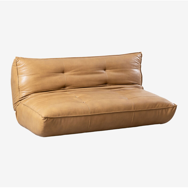 

Sofá Cama de 2 Plazas en Polipiel Mati Camel - Sklum