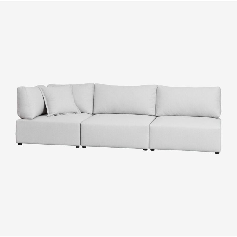 

Sofá Modular Esquinero de 3 Piezas Kata Beige Crema - Sklum