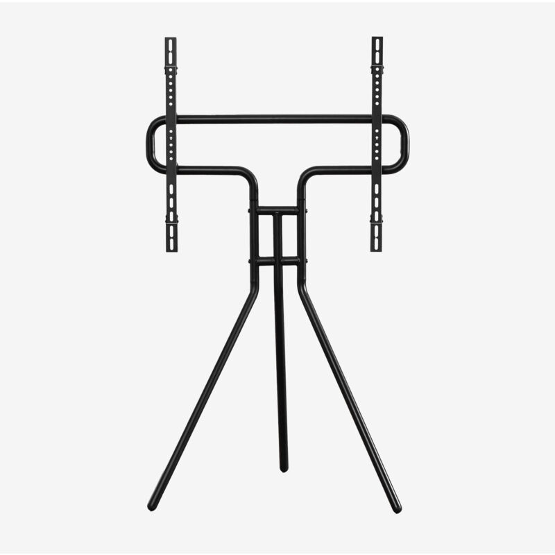 Sklum - Support trépied pour téléviseur en Acero Grifith Noir