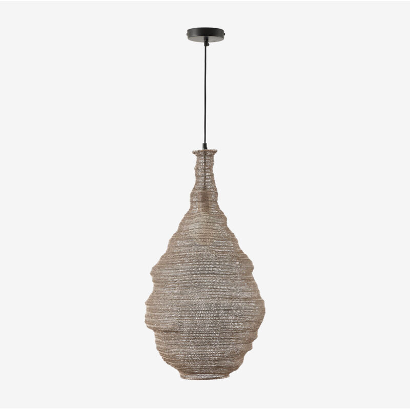 Suspension de plafond Ø40 cm en fer Beneida SKLUM Beige Crème Suspension de plafond Ø40 cm en fer Beneida SKLUM Beige Crème
