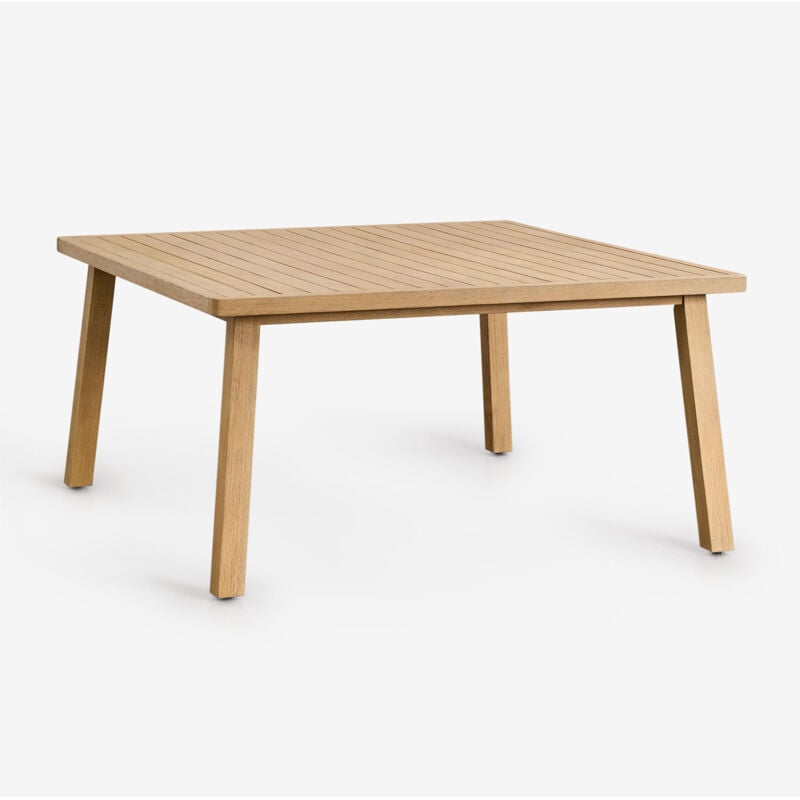 Sklum - Table à manger carrée 150x150 cm en bois d'acacia Dubaï