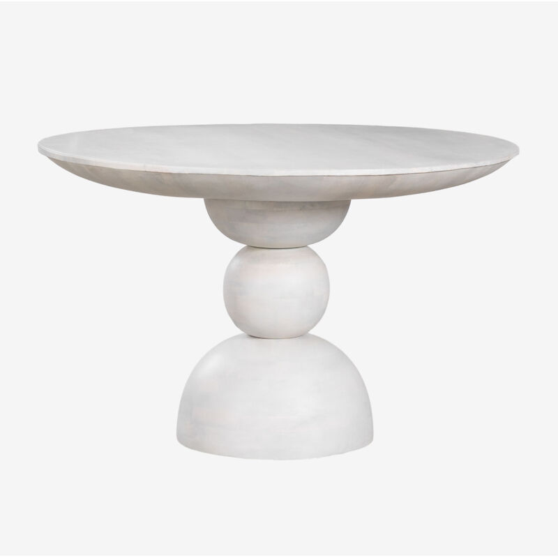 Sklum - Table à Manger en Bois de Manguier (Ø120 cm) Betsabe