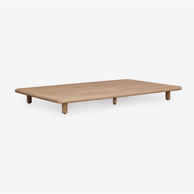 Table basse de jardin rectangulaire 160x95 cm en acacia Portet Sklum