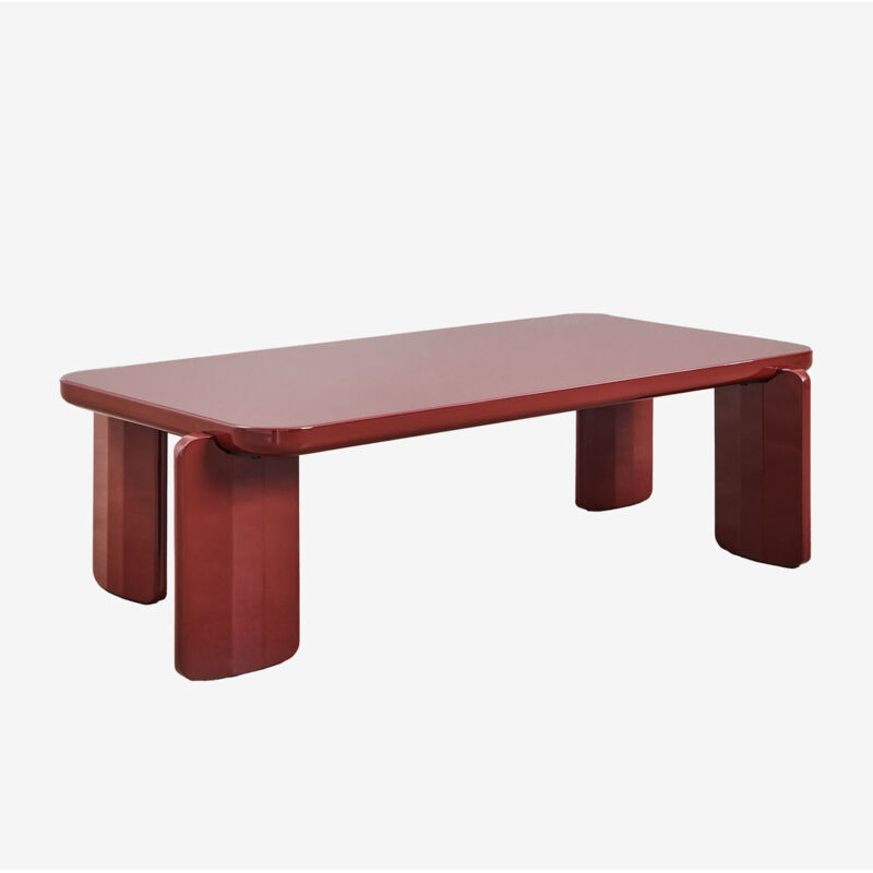 Table basse rectangulaire 120x60 cm en MDF Ginebra SKLUM Vin Rouge Table basse rectangulaire 120x60 cm en MDF Ginebra SKLUM Vin Rouge