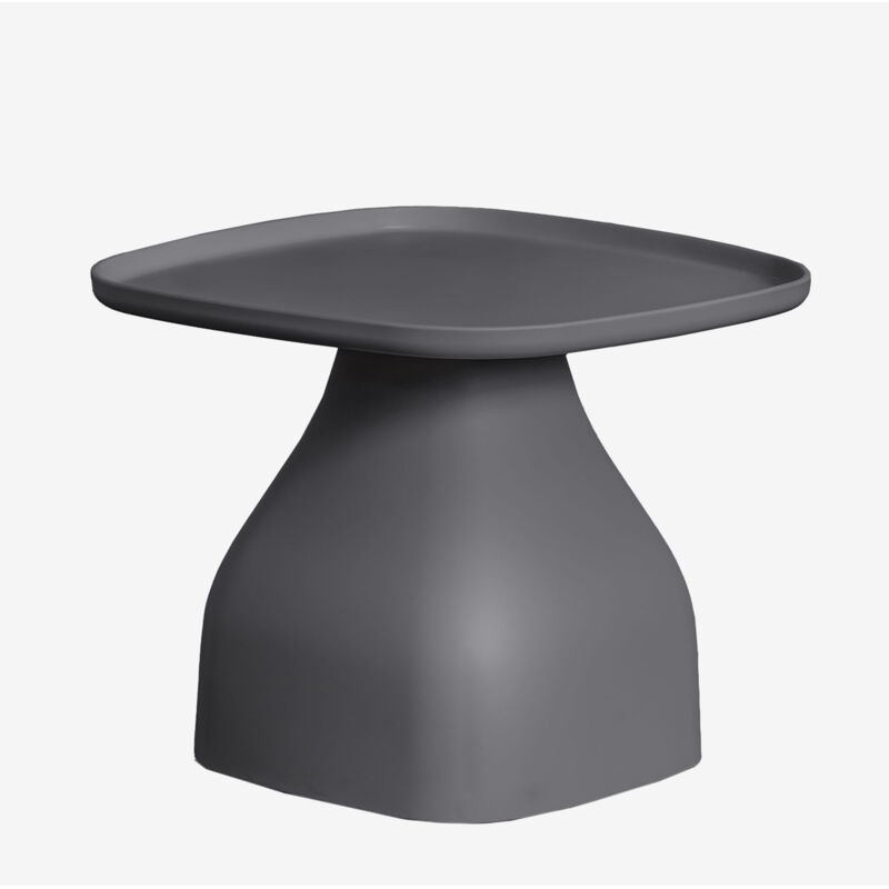 Table d'appoint de jardin carrée 50x50 cm en polypropylène Jubarri SKLUM Gris Graphite ↑38 cm Table d'appoint de jardin carrée 50x50 cm en polypropylène Jubarri SKLUM Gris Graphite ↑38 cm