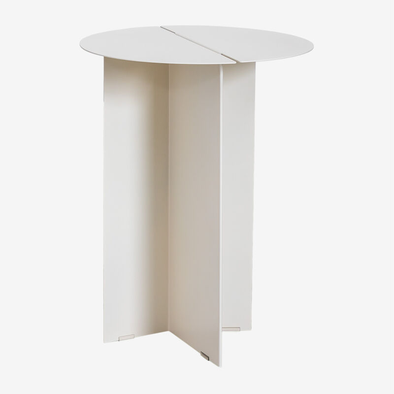 Sklum - Table d'appoint ronde en acier Gromit Ø35 cm