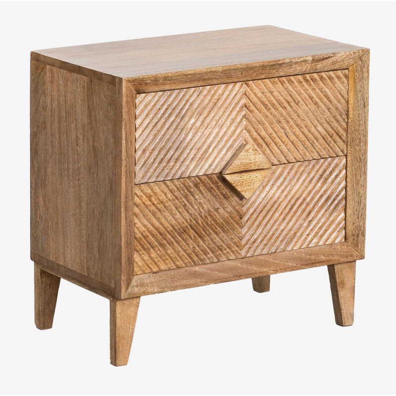 Table de nuit en manguier Dibeny SKLUM