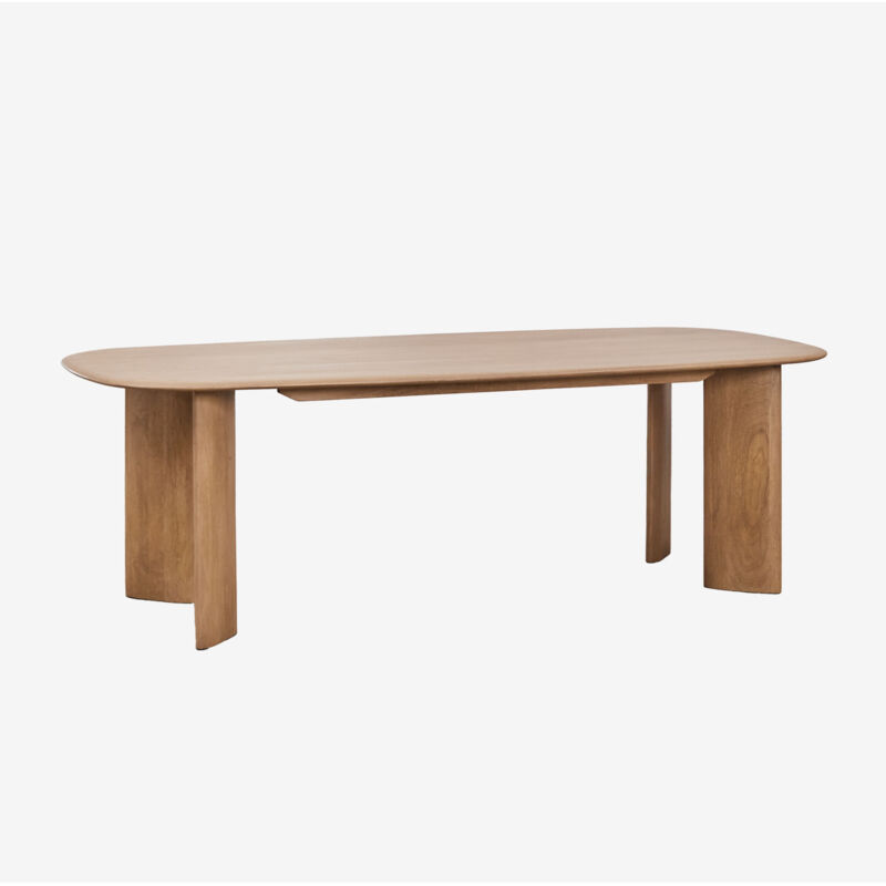 Sklum - Table de salle à manger ovale 240x100 cm en bois de manguier Miller Sklum - Table de salle à manger ovale 240x100 cm en bois de manguier Miller