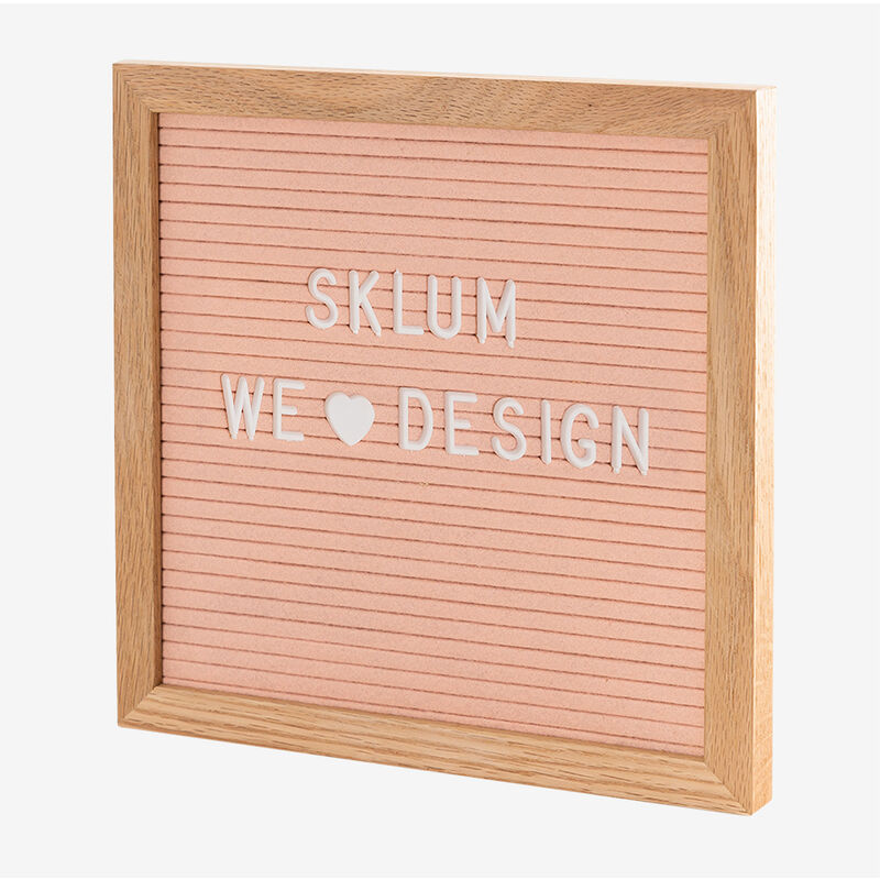 

Tablero con Letras Abbe Kids SKLUM - Rosa