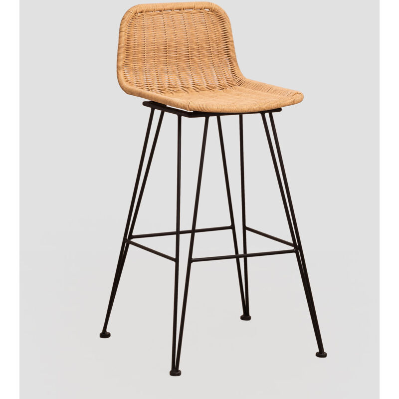 Tabouret haut de jardin en osier Sunset Vali SKLUM ↑75 cm
