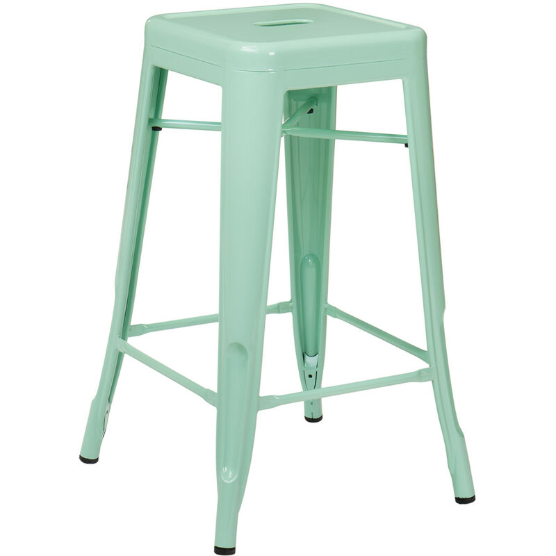 

Taburete Alto en Acero LIX SKLUM - Verde Menta ↑65 cm Brillante