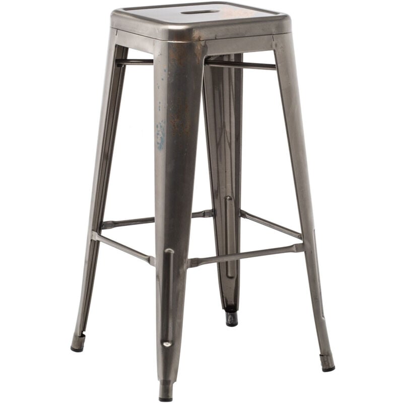 

Taburete Alto en Acero LIX Cepillado SKLUM - Acero ↑76 cm