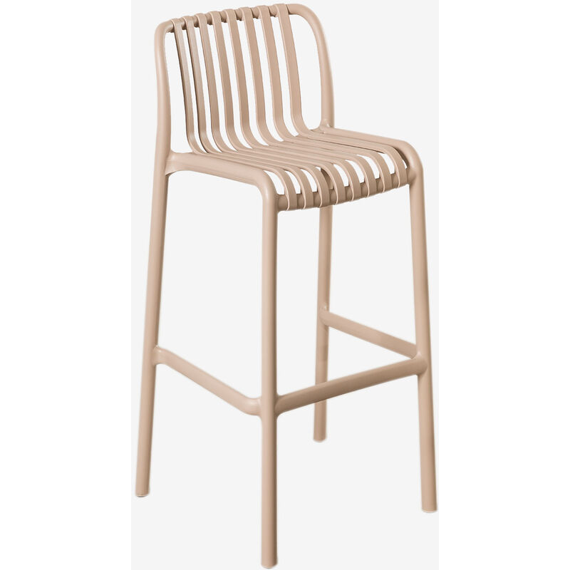 

Taburete Alto Wendell SKLUM - Beige Almendra ↑77 cm
