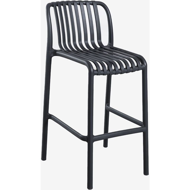 

Taburete Alto Wendell SKLUM - Gris Grafito ↑65 cm