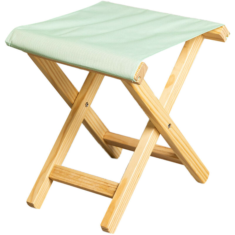 

Taburete Plegable en Madera Dalma Colors Verde Menta - Sklum