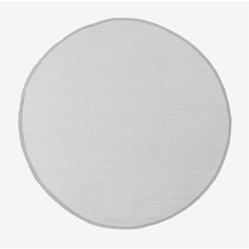 Sklum - Tapis extérieur rond (Ø170 cm) Tanida Gris Clair Ø170 cm