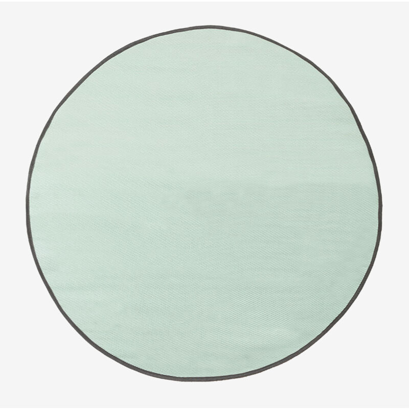 Sklum - Tapis extérieur rond (Ø170 cm) Tanida Céladon Ø170 cm