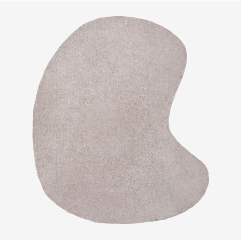 Sklum - Tapis en Coton (290x250 cm) Francine Gris Taupe Clair