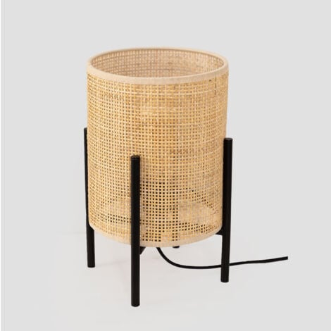 SKLUM Tischlampe aus Rattan Tubber Natürlich                                  