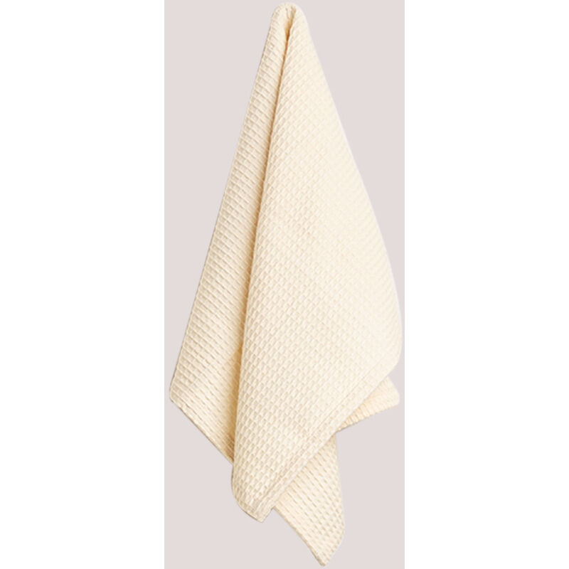 

Toallas de Algodón en 3 Tamaños Yara Beige Crema 30 x 50 cm - Sklum