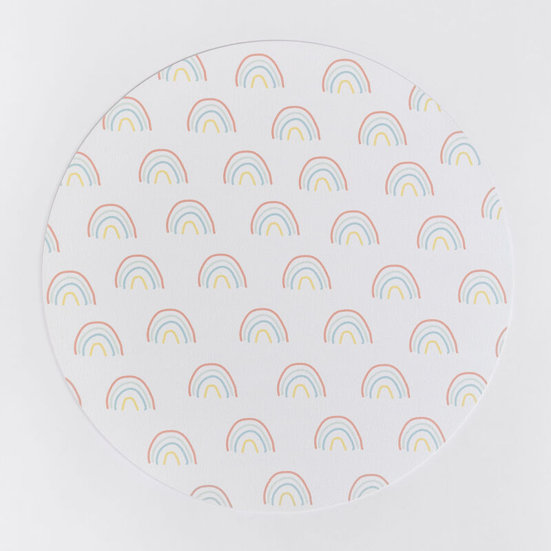 Tovaglietta rotonda individuale plastificata Bage