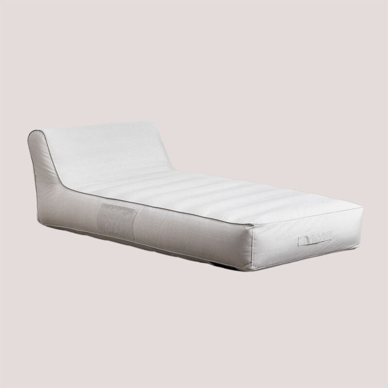 Chaise longue gonflable Palawan Sklum Gris sable
