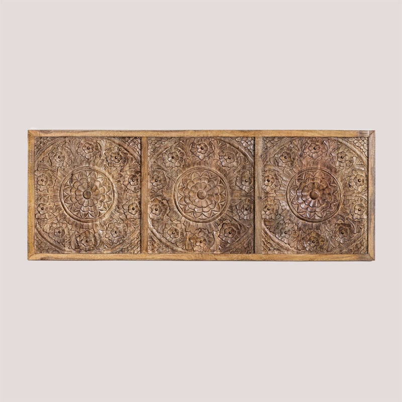 Sklum - Tête de lit en manguier Wiluna pour lit de 150 cm 150 cm