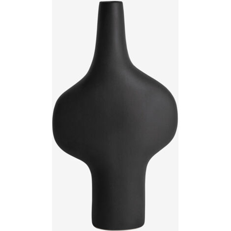 SKLUM Vase aus Keramik Sotres Schwarz