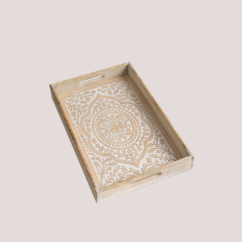 SKLUM Vassoio Decorativo in Legno di Mango Binguda...