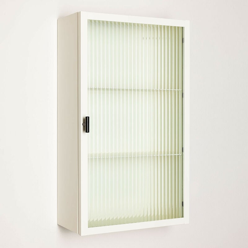 

Vitrina de Pared en Metal y Vidrio Vertal SKLUM - Blanco