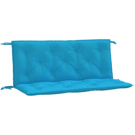 SKM Coussin de balancelle Bleu clair 120 cm Tissu