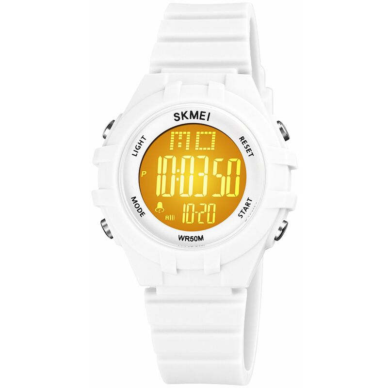 

Reloj digital para ninos para ninos, ninas, 7 colores, retroiluminacion LED, 5 ATM, resistente al agua, estudiantes, relojes deportivos, tiempo,
