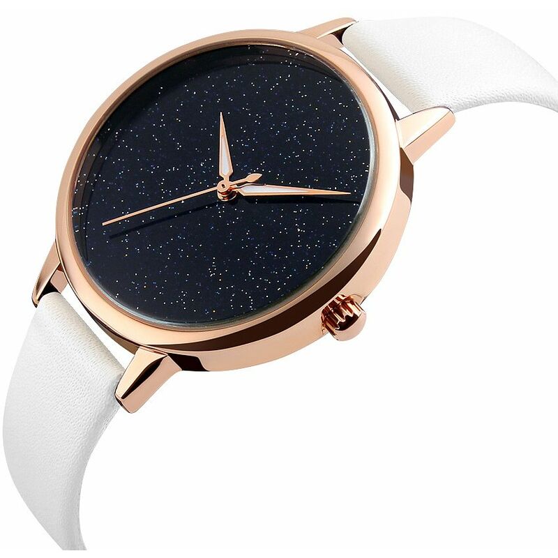 

Super Simplicity Chic Luxury 3ATM diario resistente al agua moda mujer reloj analogico manos luminosas elegante reloj de pulsera simple para dama