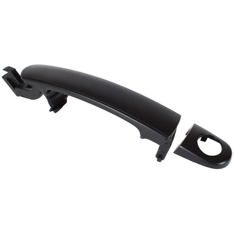Skoda Fabia I 99-08 Manija de puerta exterior NEGRA CON AGUJERO delantera izquierda