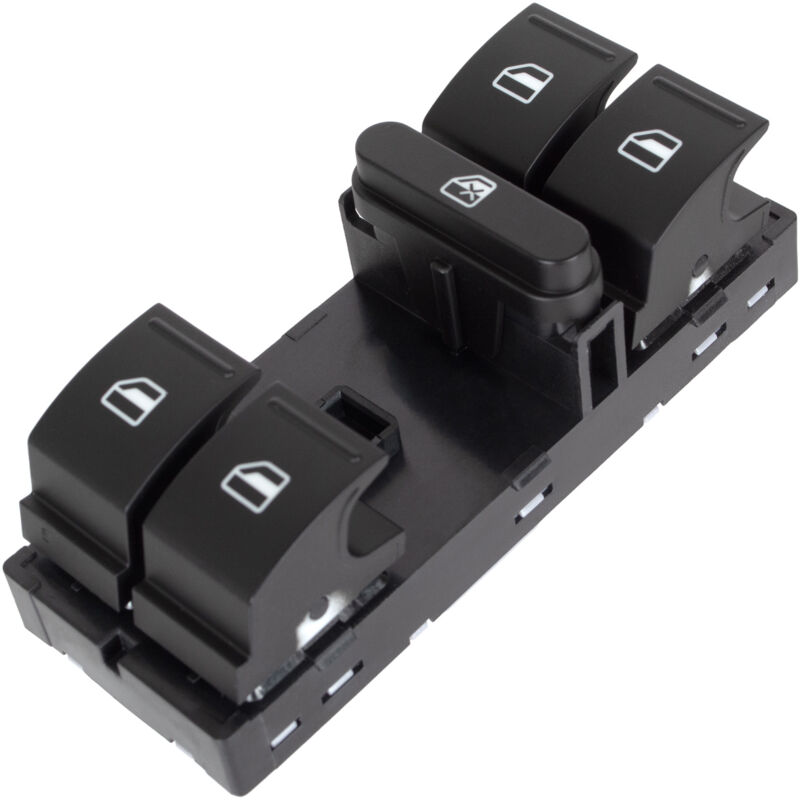 Skoda FABIA II 07-14 panel de control de elevalunas el茅ctrico VERDE